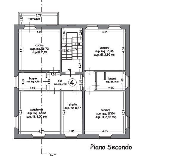 Vendita Appartamento Capannori Lunata #aplun290 n.5